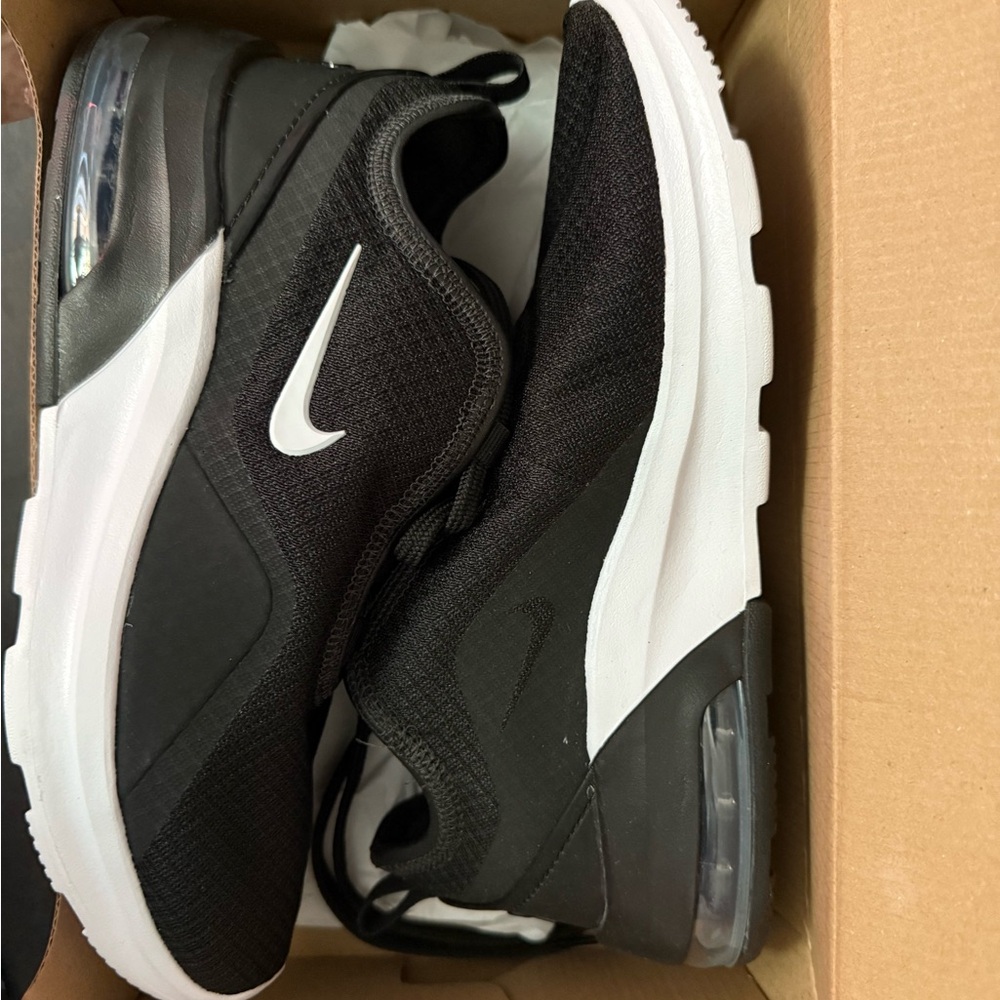 Nike Black and White Air Max Sneakers